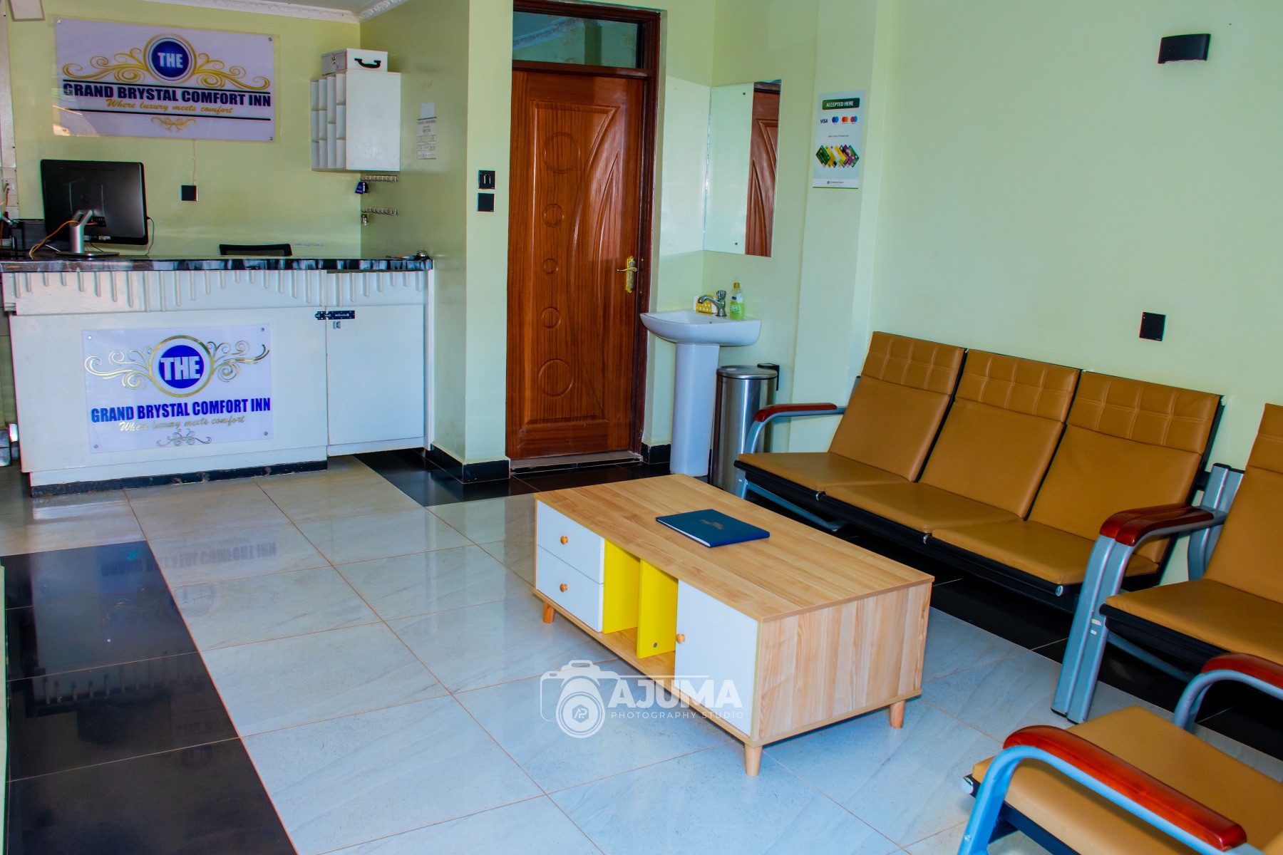 The lounge and waiting area